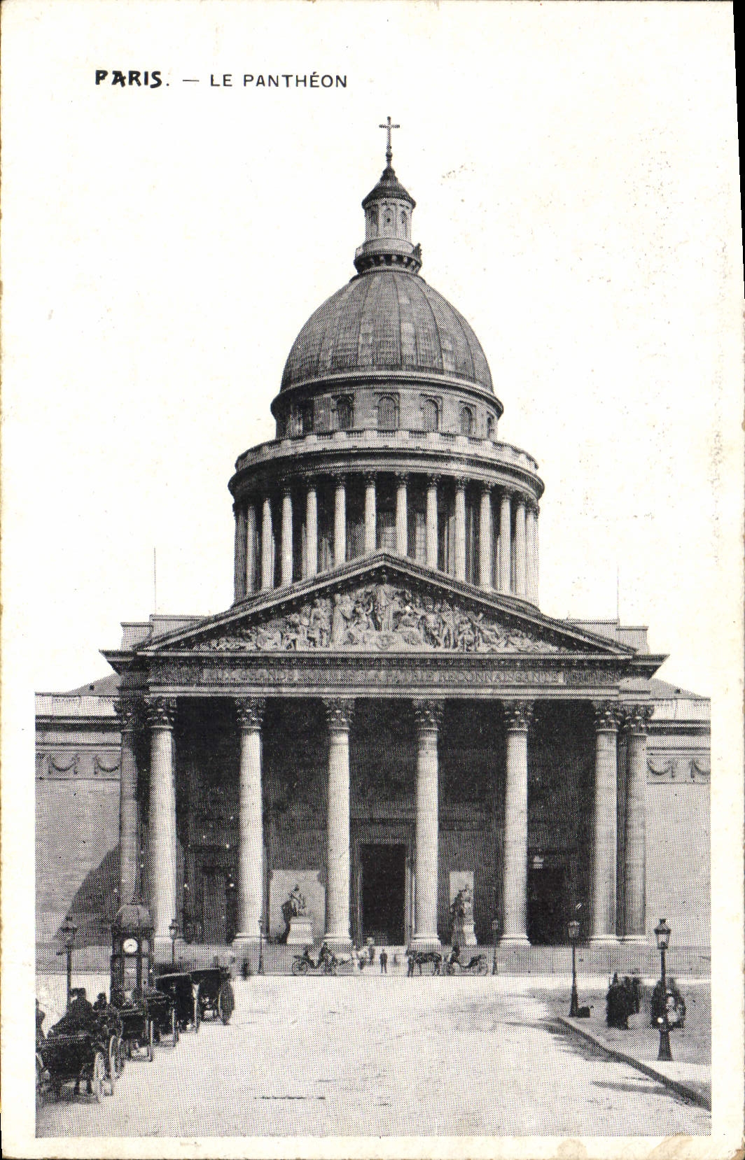 CPA Paris le Pantheon 