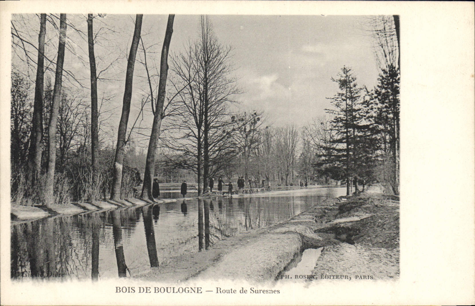CPA Bois de Boulogne Route de Suresnes 