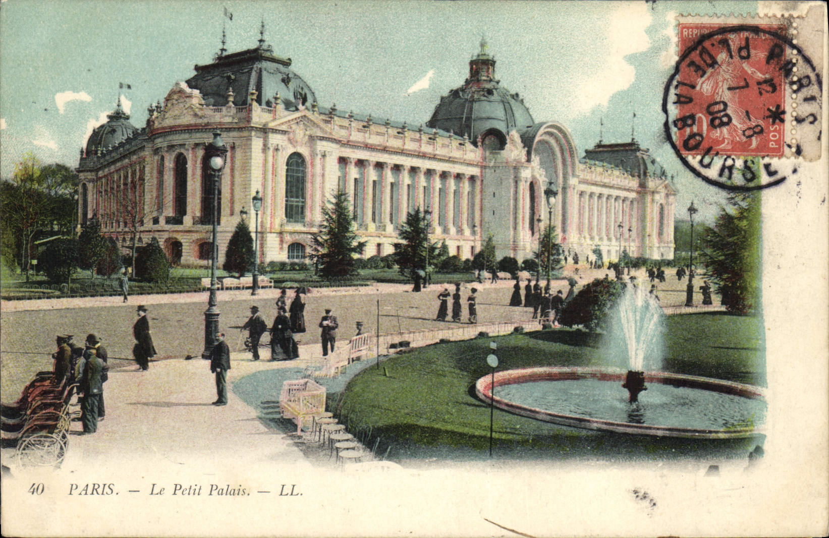 CPA Paris le Petit Palais 