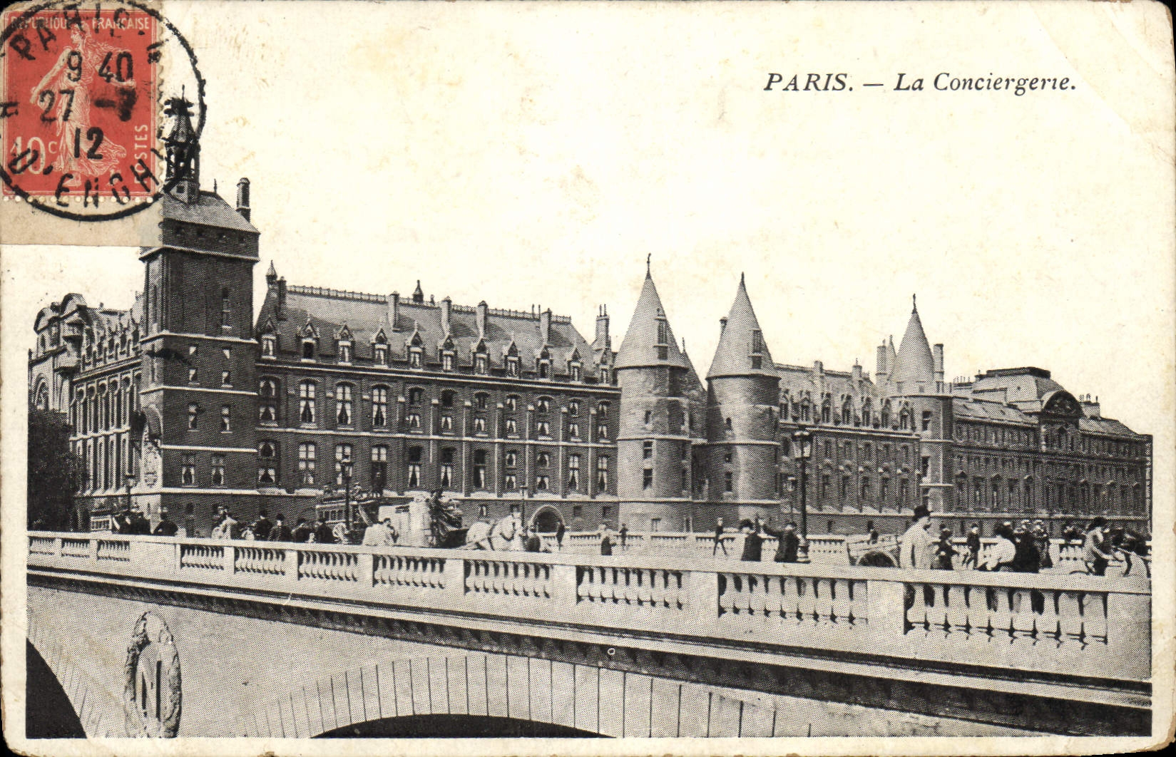 CPA Paris La Conciergerie 