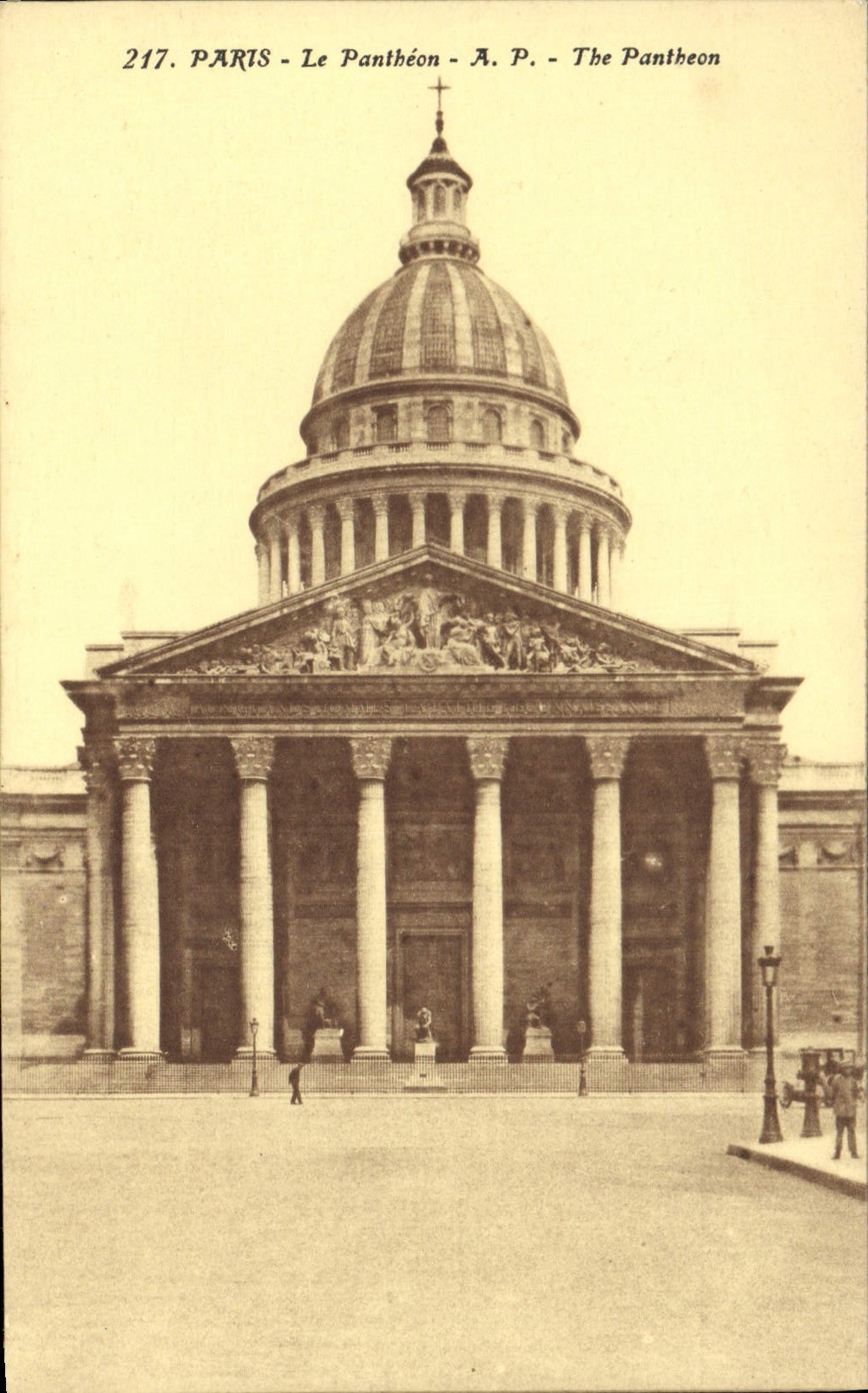 CPA Paris le Pantheon 