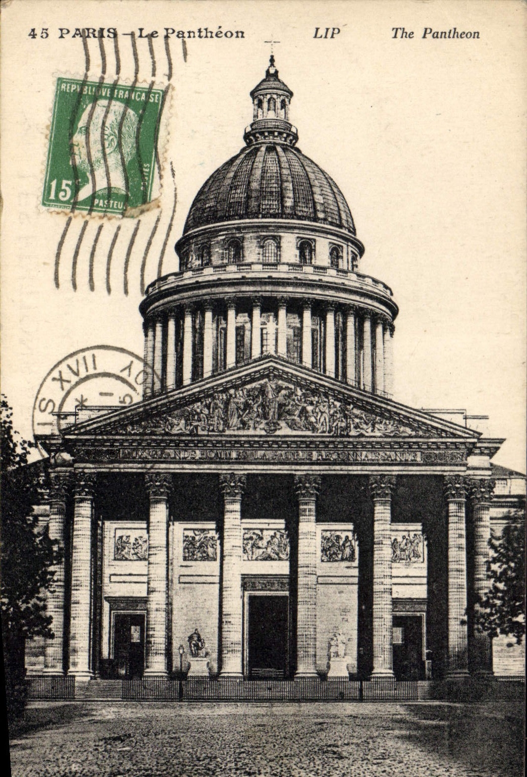 CPA Paris le Pantheon 