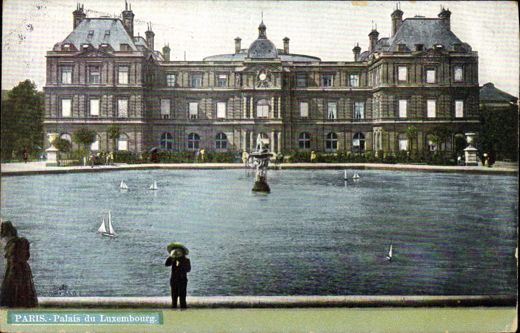 CPA Paris Palais du Luxembourg 