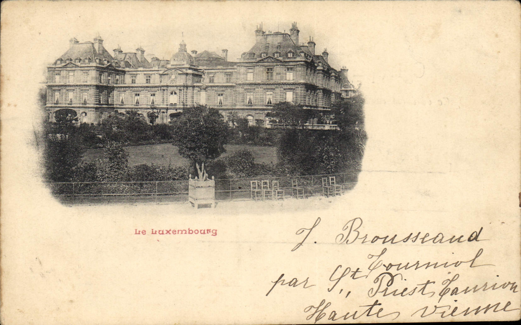 CPA Le Luxembourg Paris