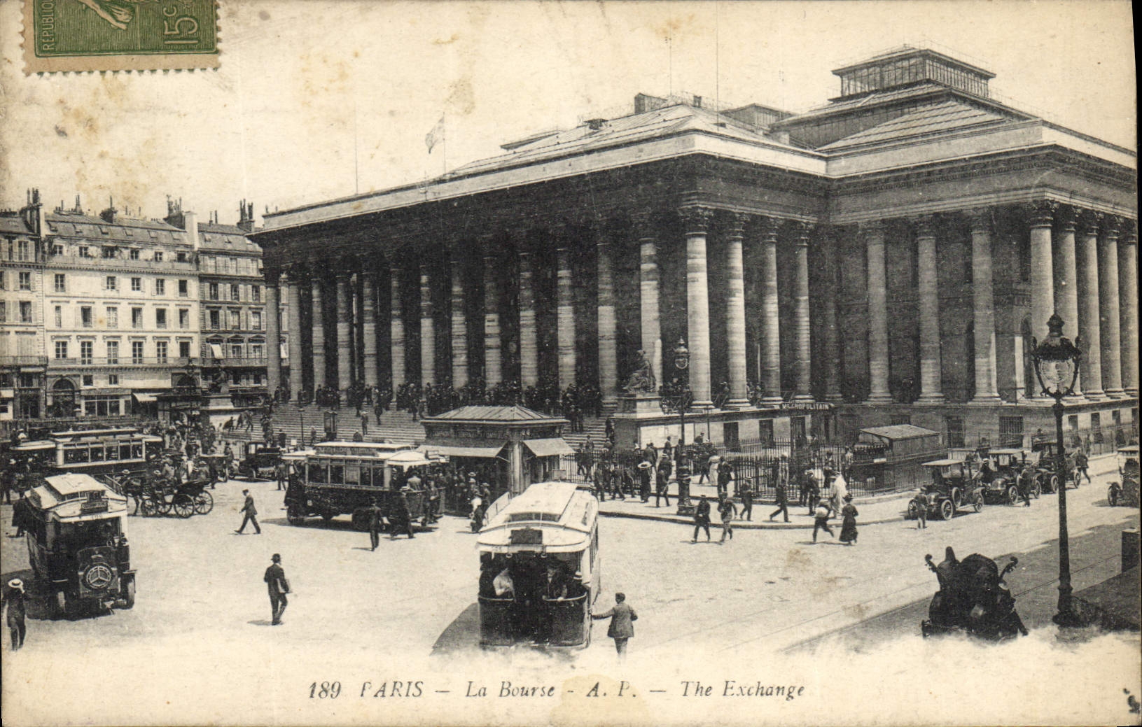 CPA Paris la Bourse 