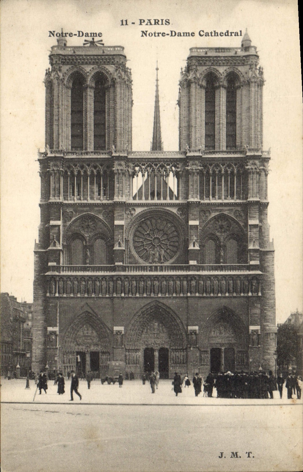CPA Paris Notre Dame Cathedrale