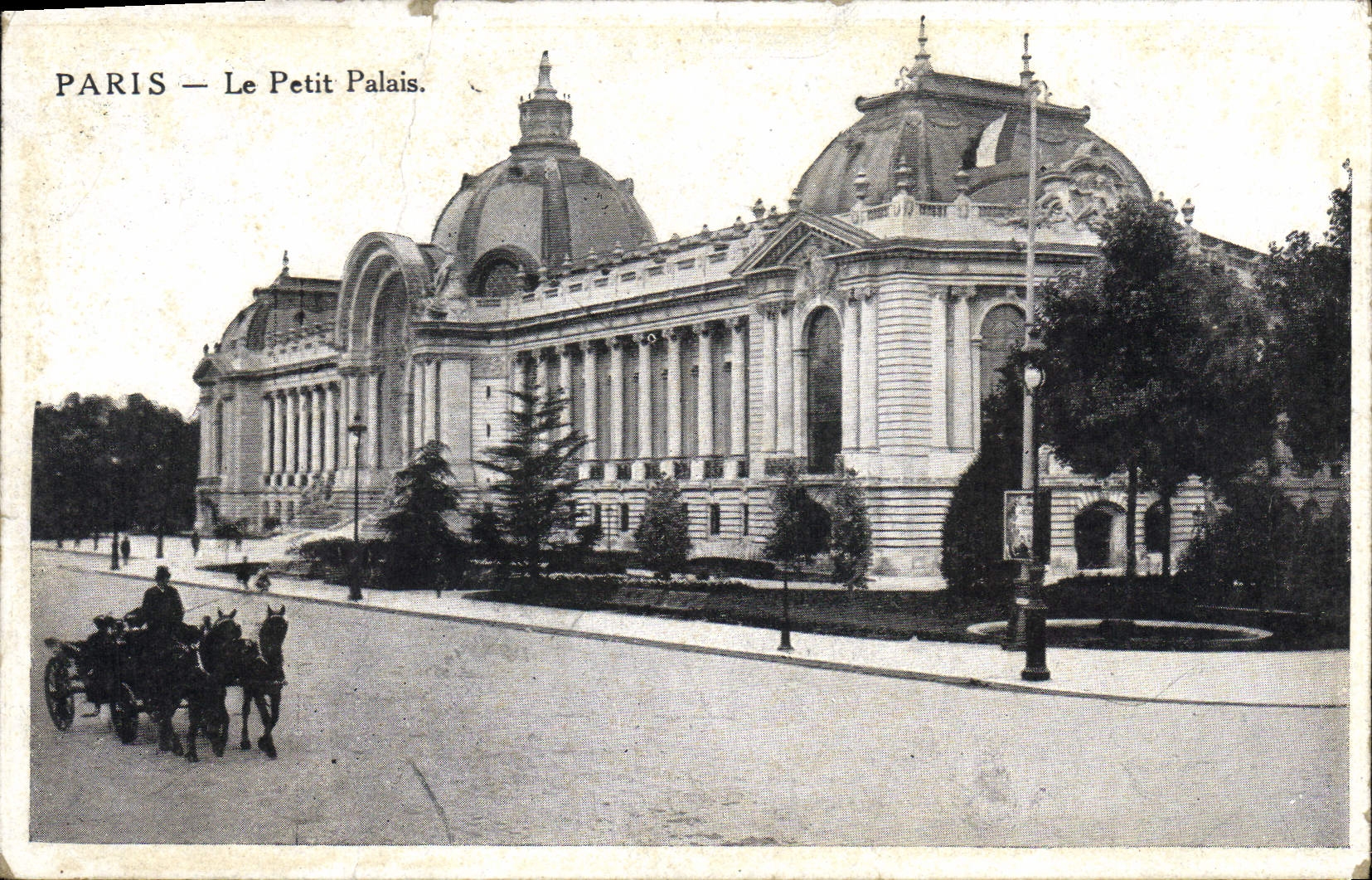 CPA Paris le Petit Palais 