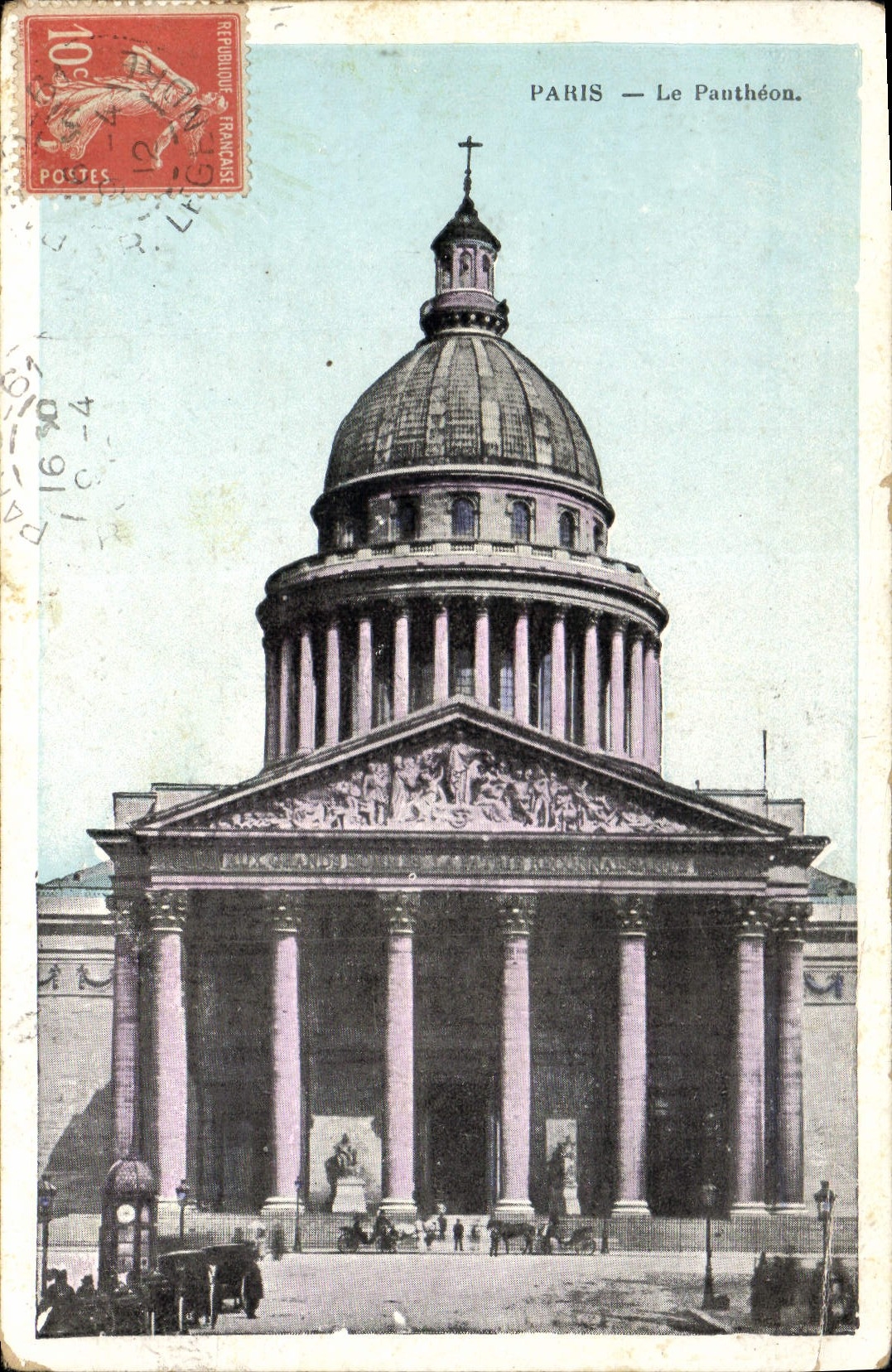 CPA Paris le Pantheon 