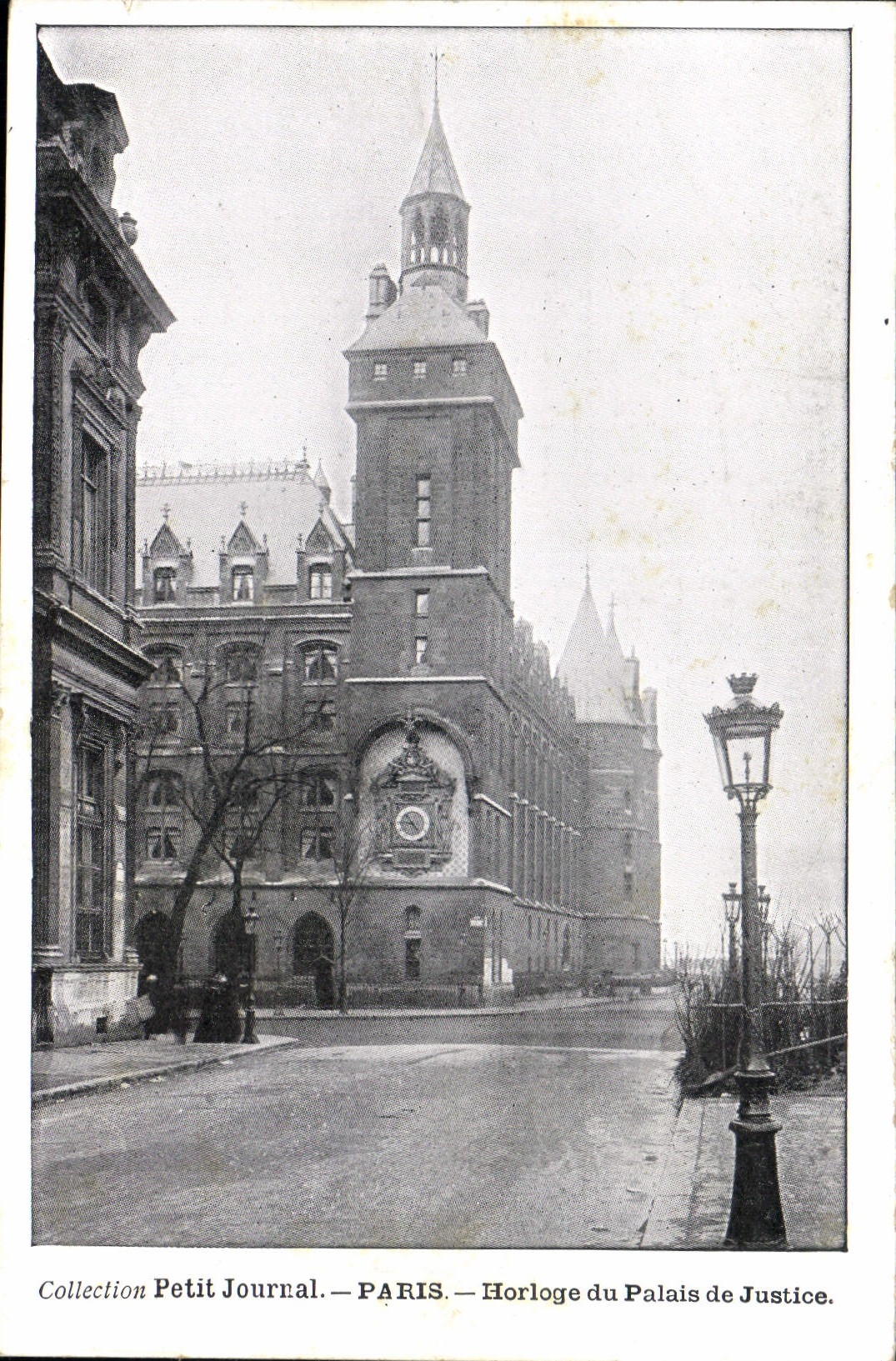 CPA Collection petit Journal Paris Horloge du Palais de Justice 