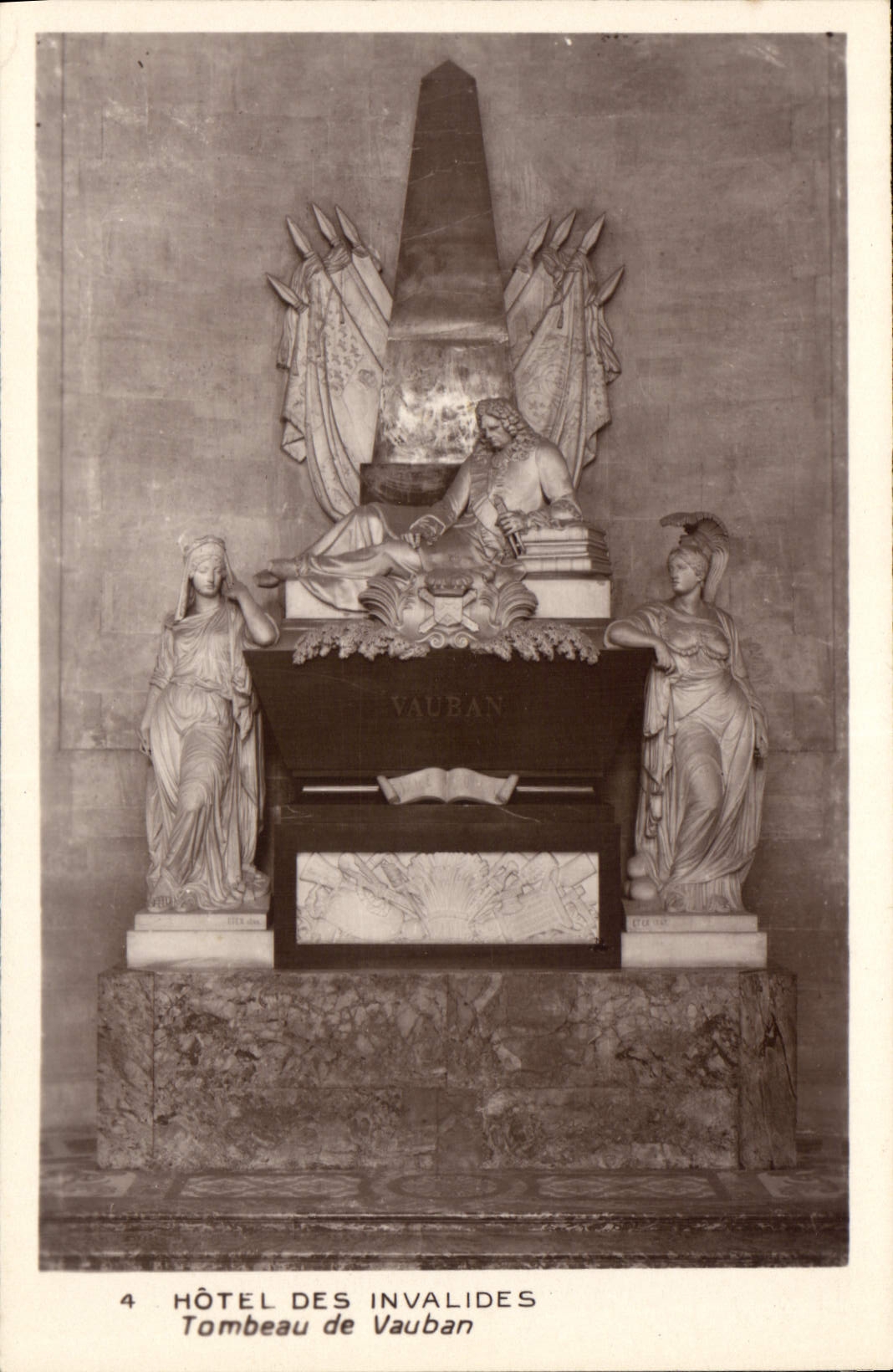 CPA Hotel des Invalides Tombeau de Vauban 