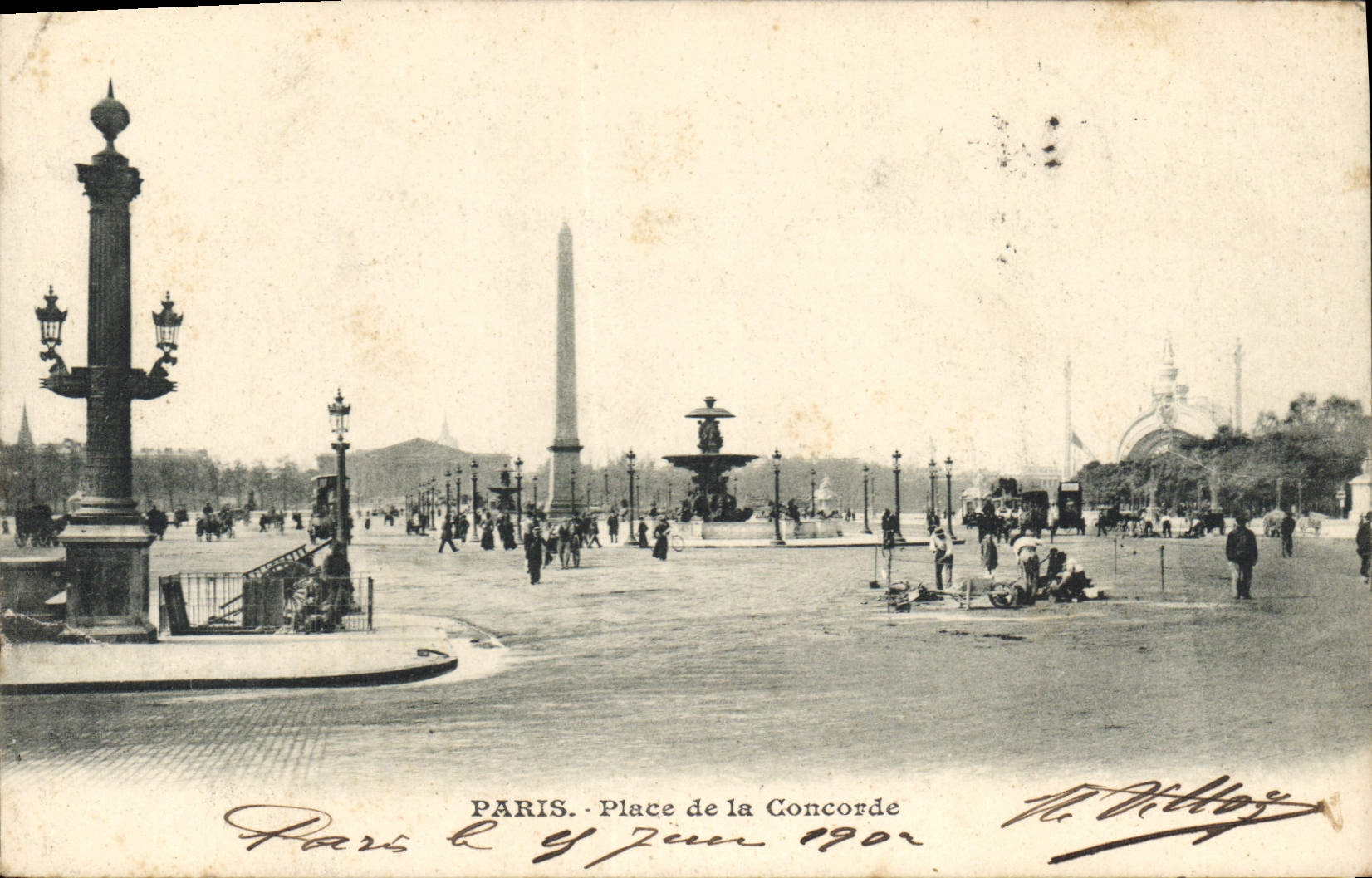 CPA Paris Place de la Concorde 