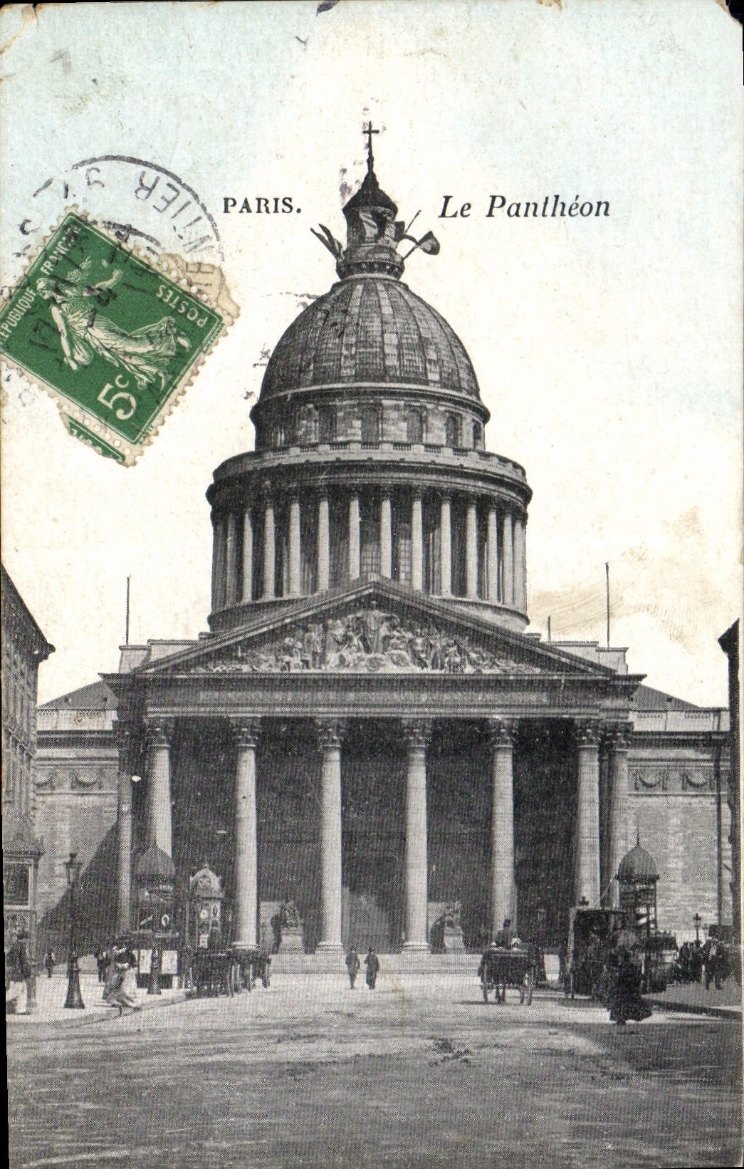 CPA Paris le Pantheon 