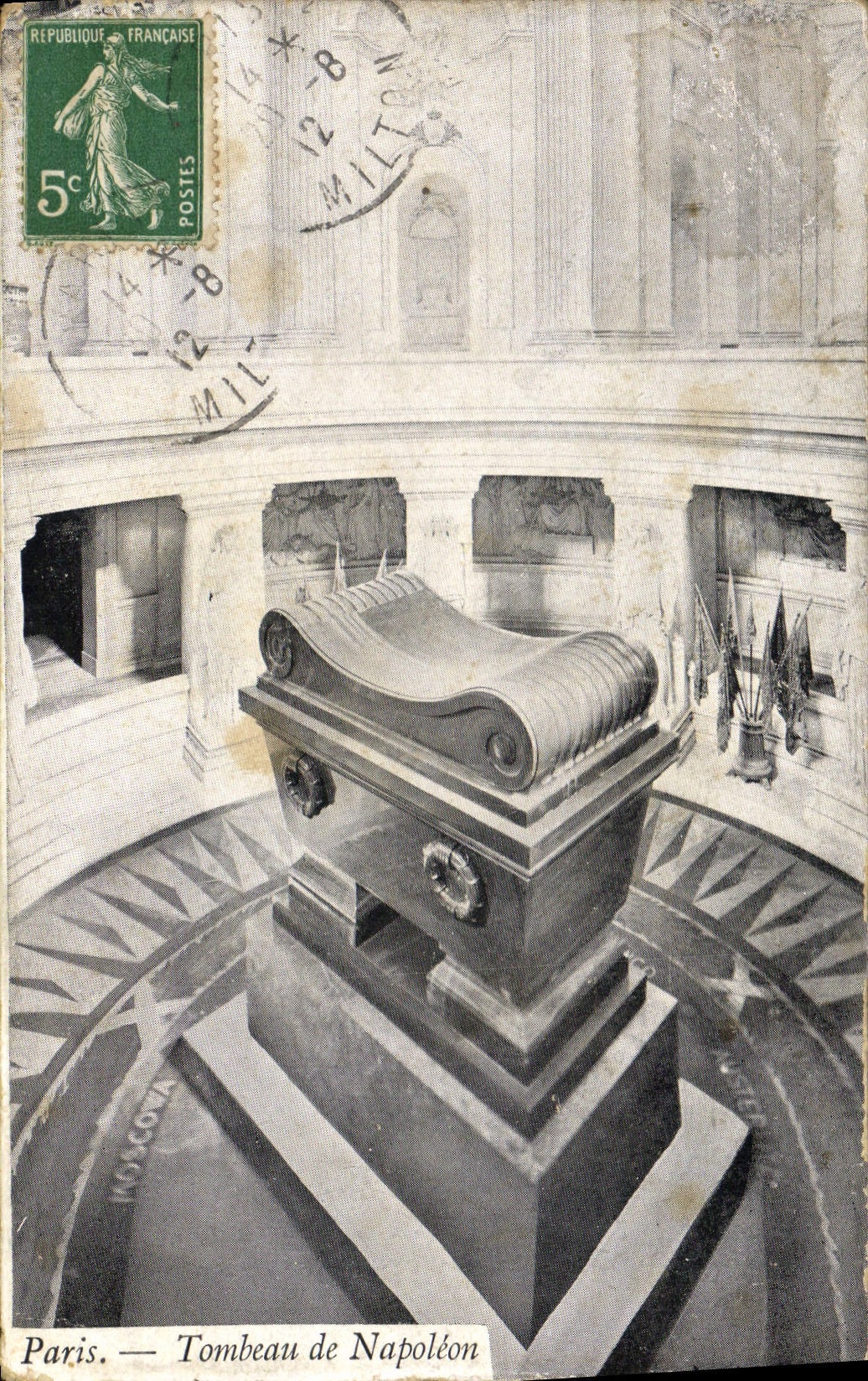 CPA Paris Tombeau de Napoleon 