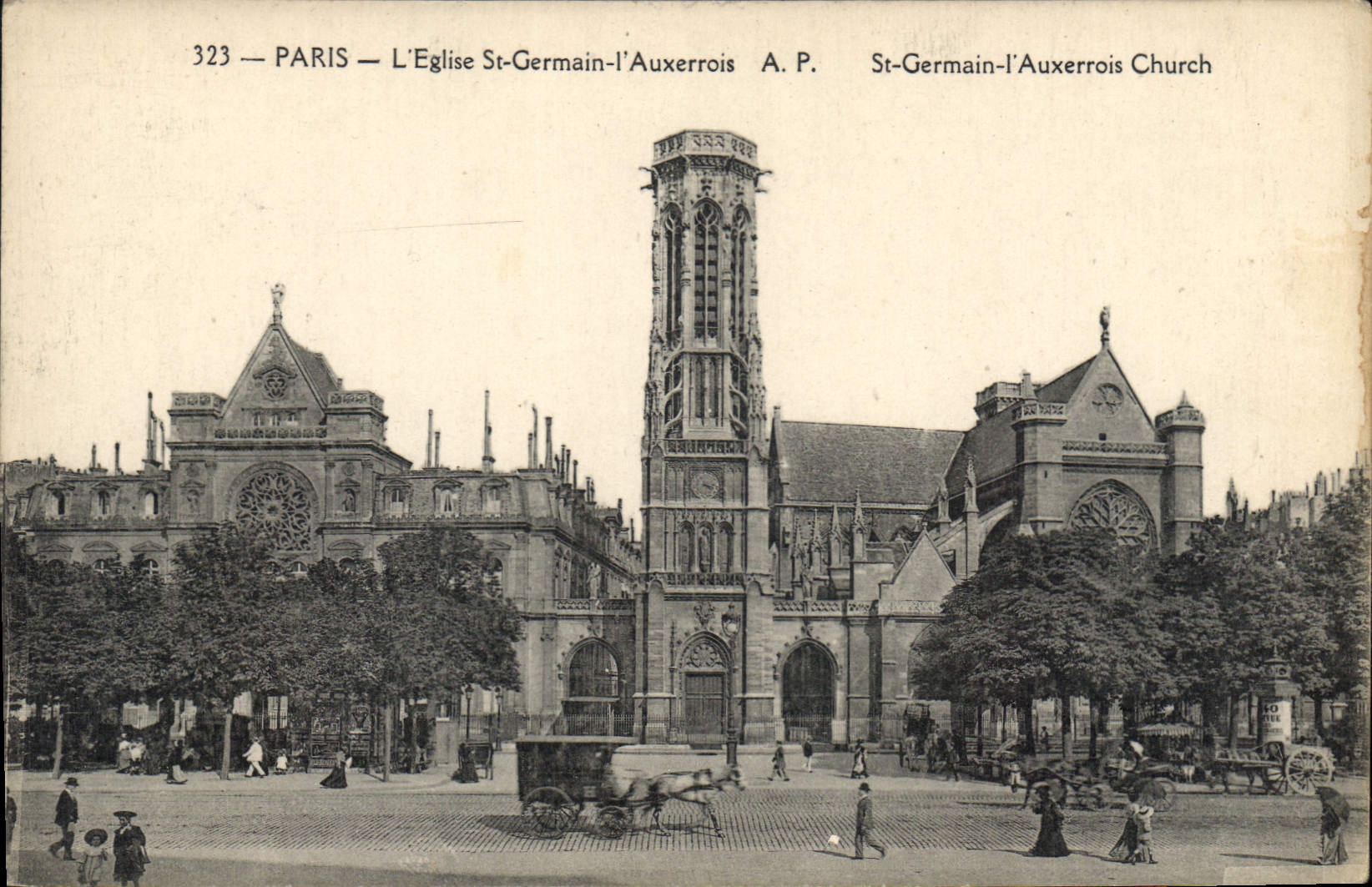CPA Paris L'Eglise St Germain l'Auxerrois 