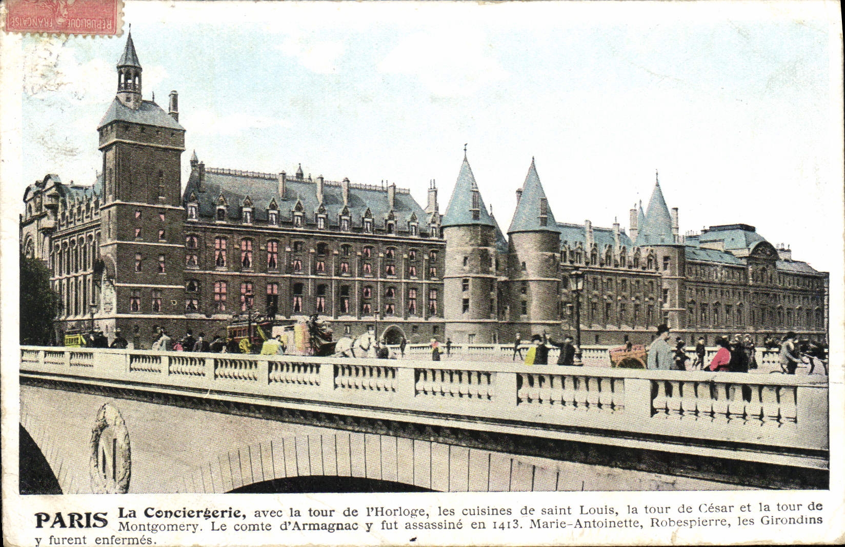 CPA Paris La Conciergerie 