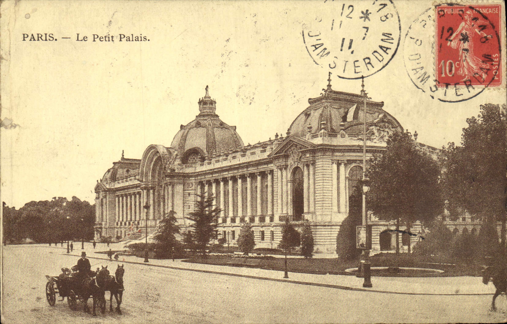 CPA Paris Le Petit Palais 