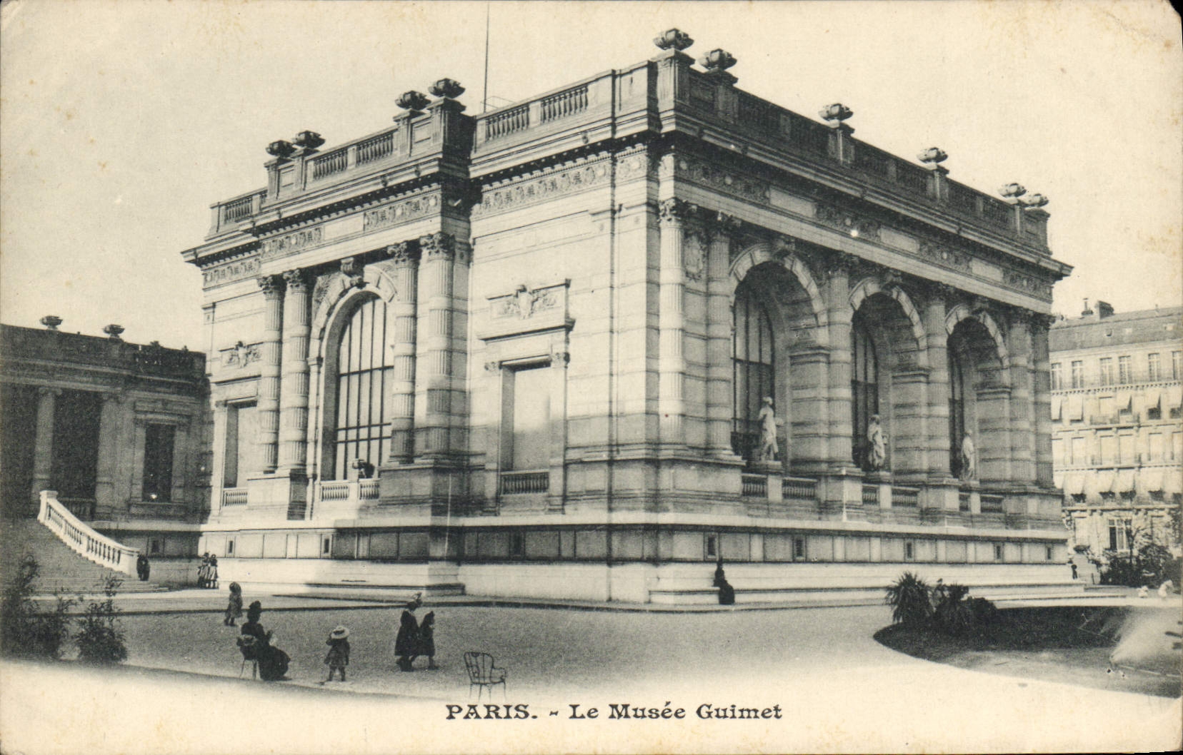 CPA Paris Le Musee Guimet 