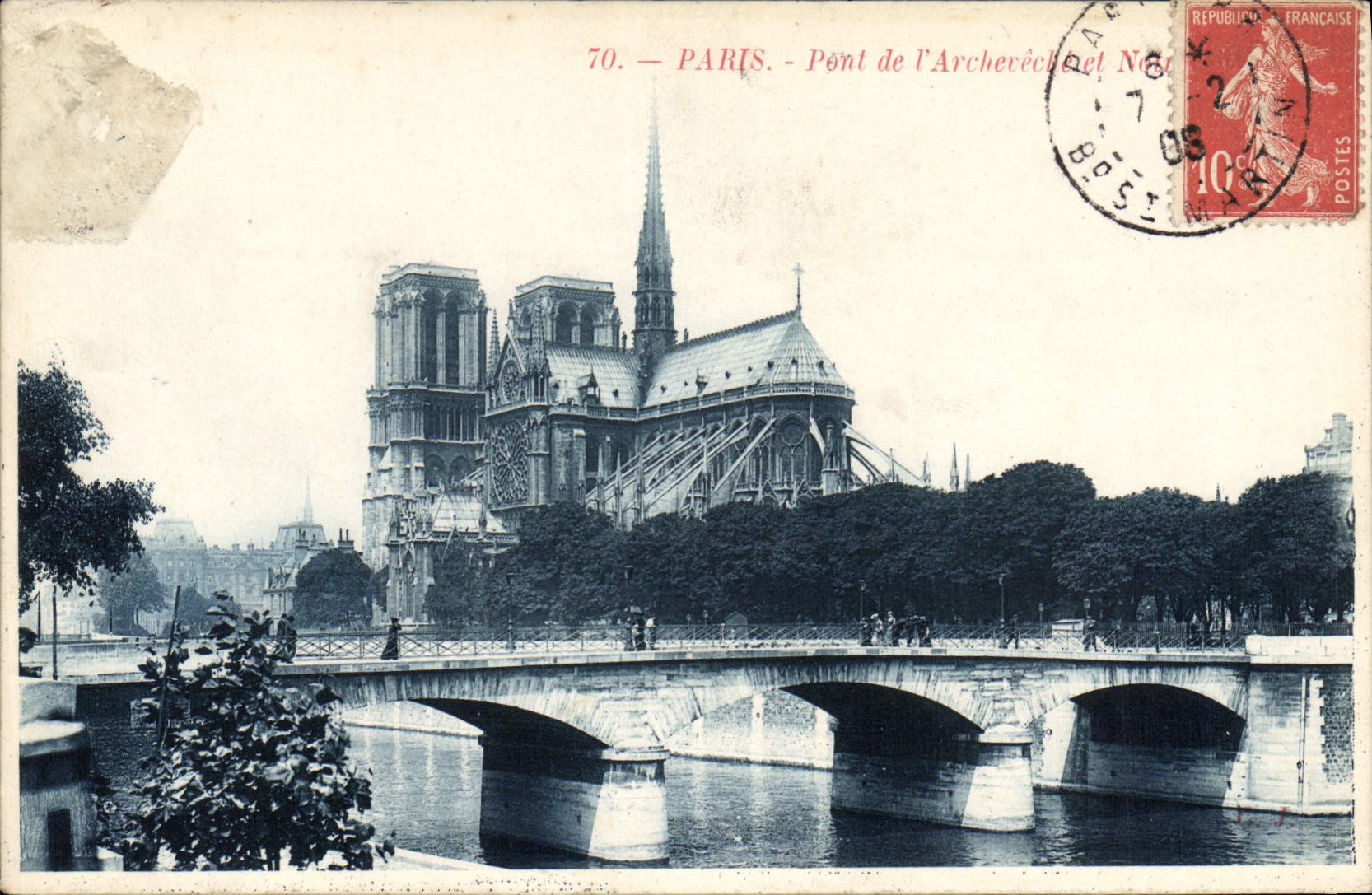CPA Paris Pont de l'Alexandre 