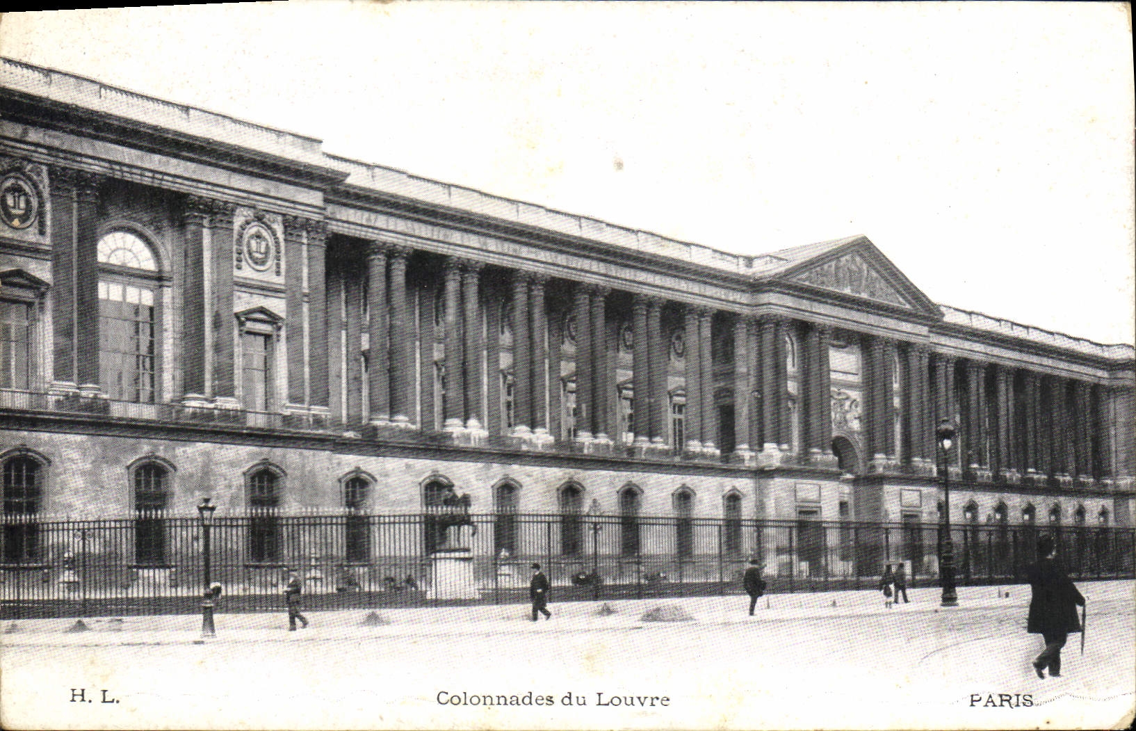 CPA Paris Colonnades du Louvre 