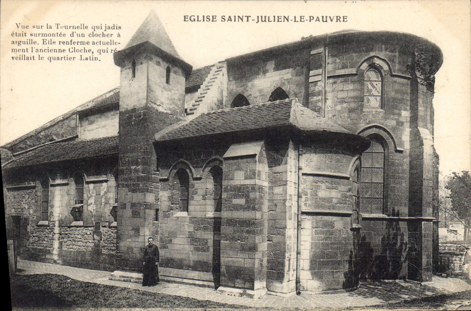 CPA Eglise Saint Julien le Pauvre 