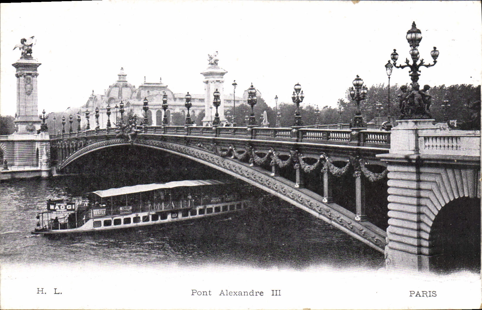 CPA Paris Pont Alexandre III 