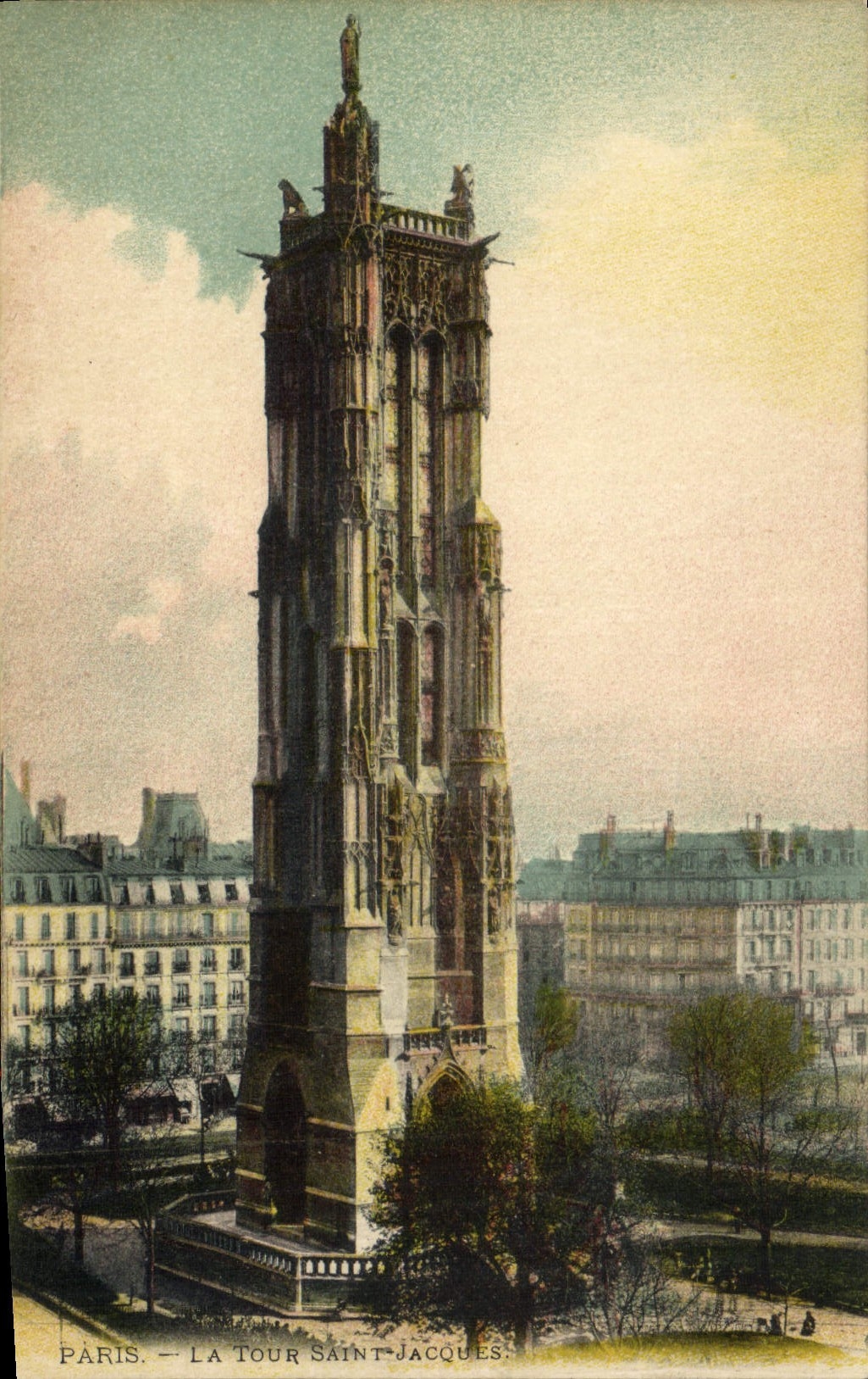 CPA Paris La Tour Saint Jacques 