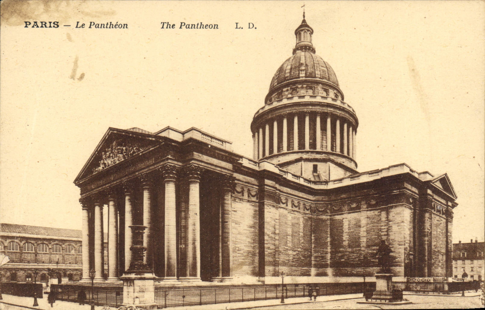 CPA Paris Le Pantheon 