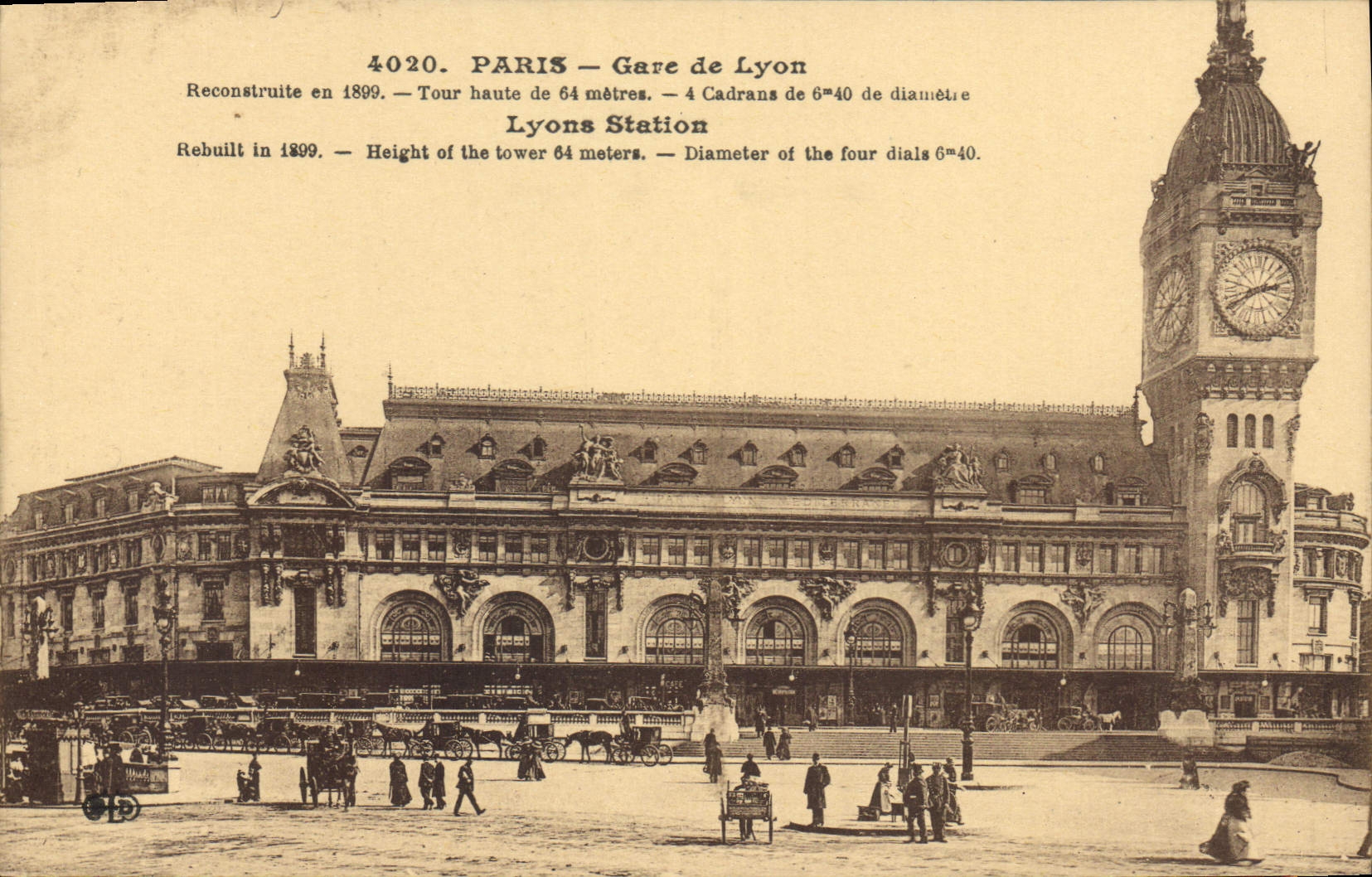 CPA Paris Gare de Lyon 