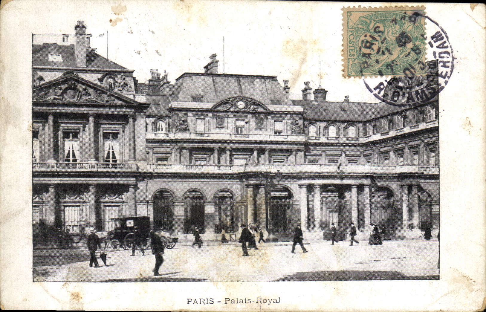 CPA Paris Palais Royal 