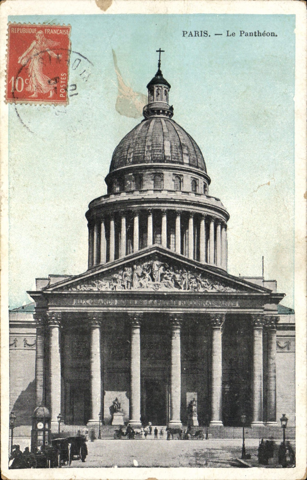 CPA Paris Le Pantheon 