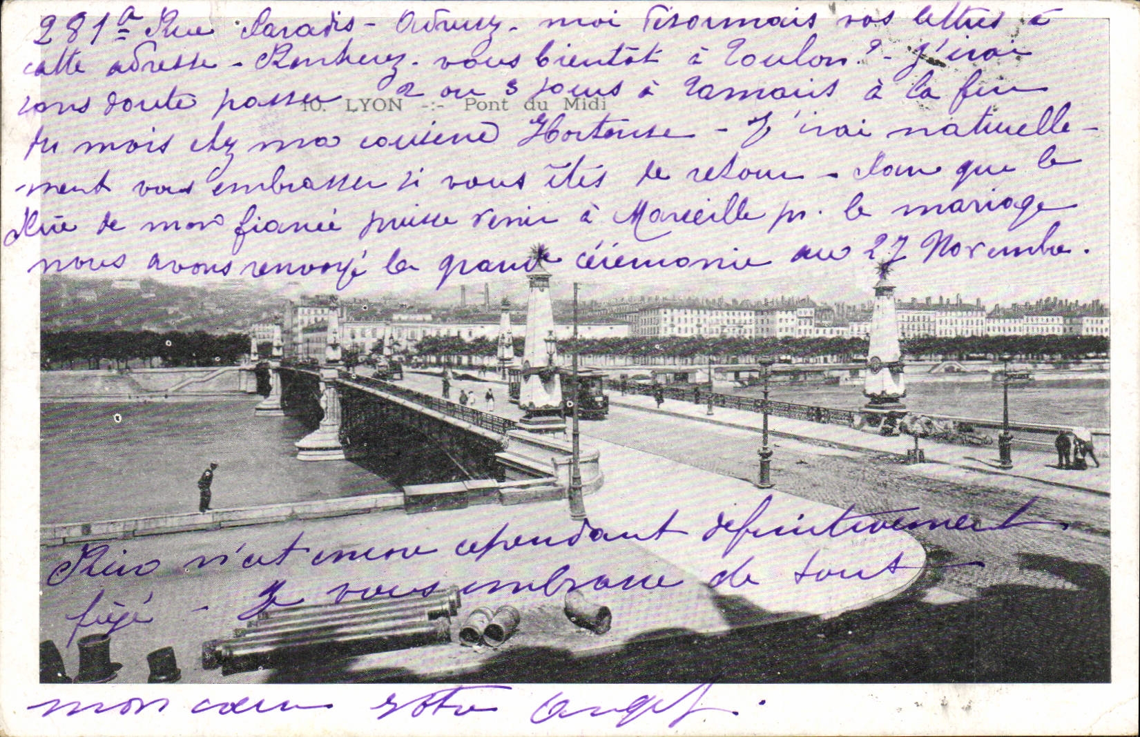 CPA Paris Pont du Midi 