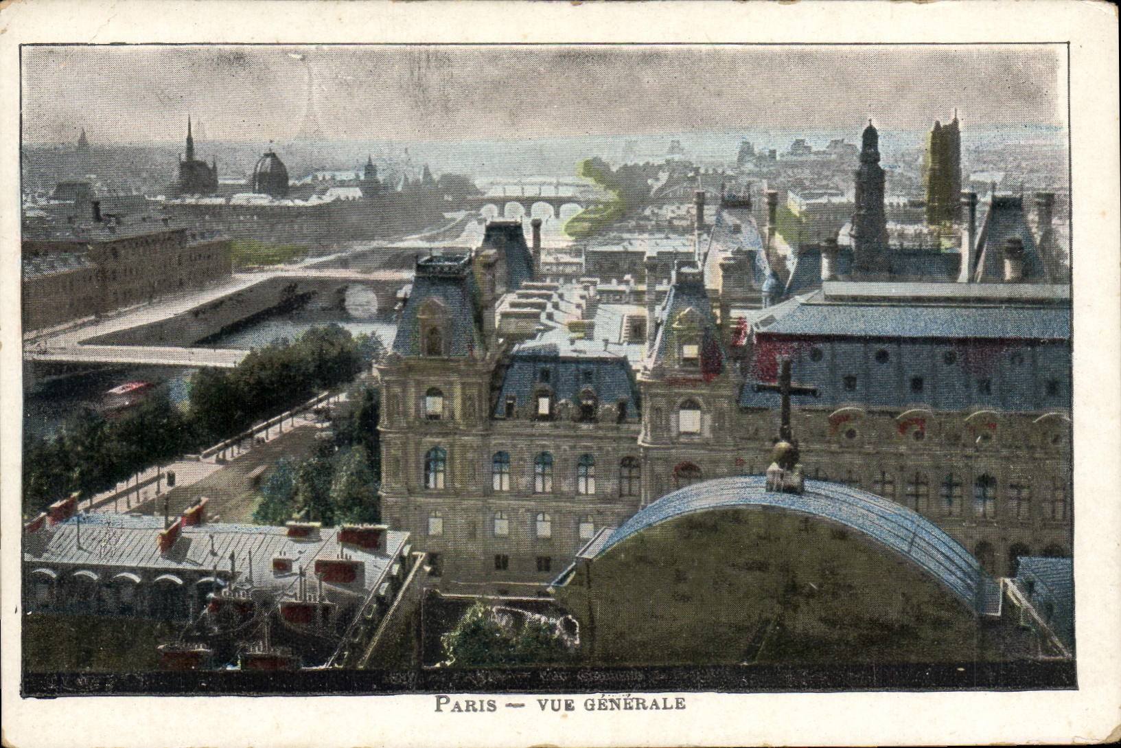 CPA Paris Vue Generale