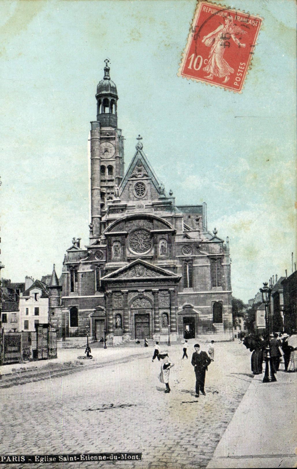 CPA Paris Eglise Saint Etienne du Mont 