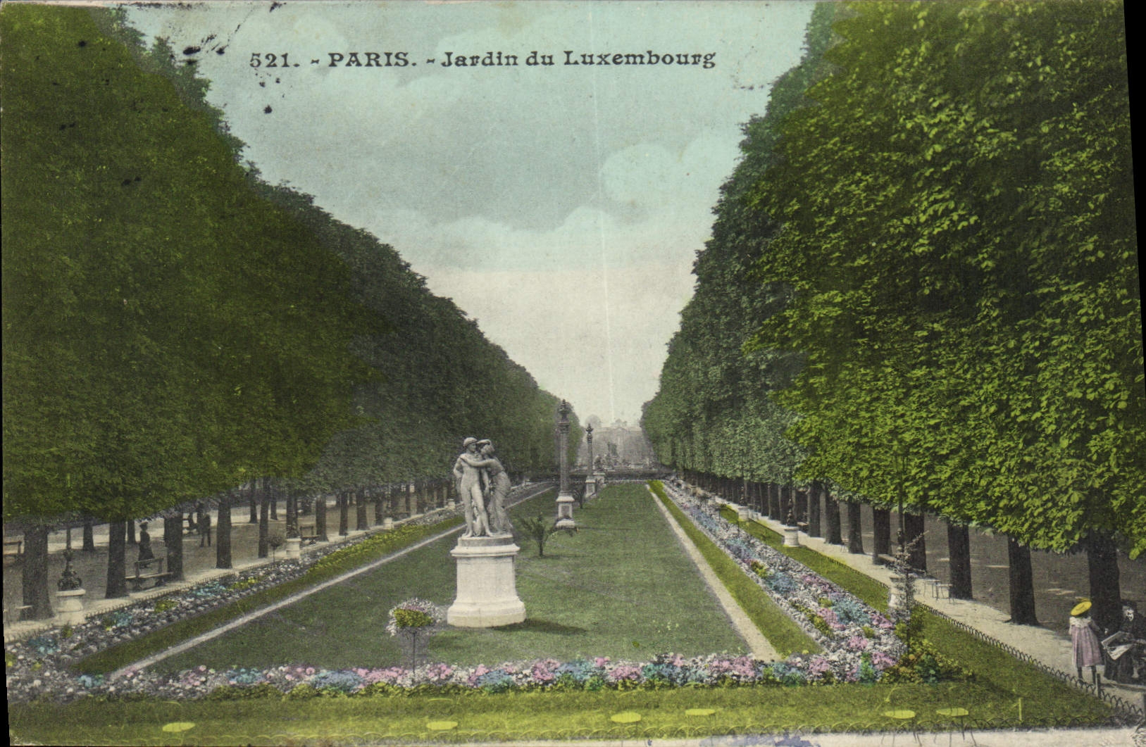 CPA Paris Jardin du Luxembourg 