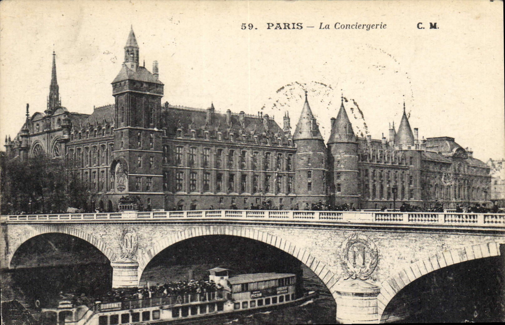 CPA Paris La Conciergerie 