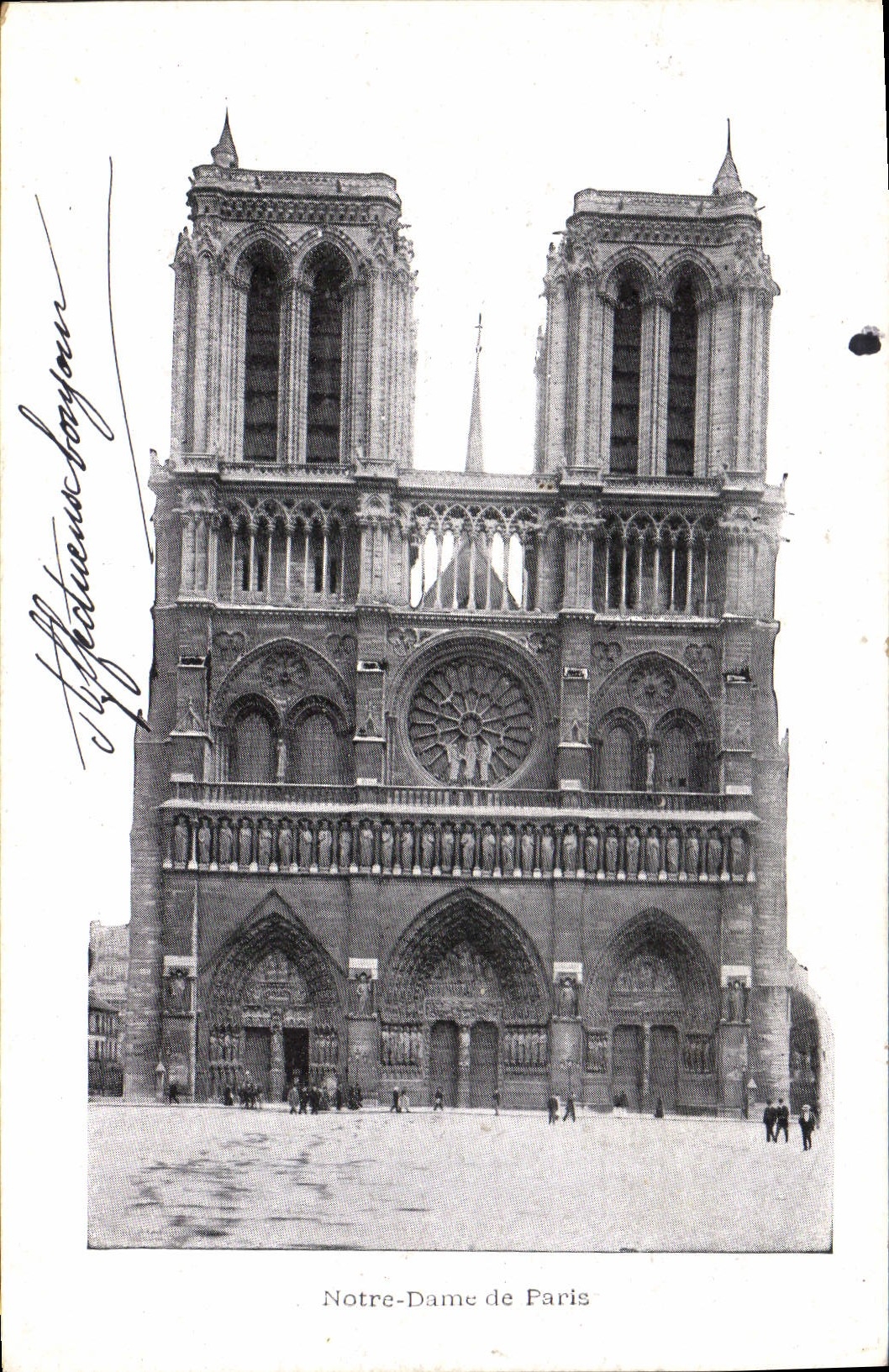 CPA Notre Dame de Paris 