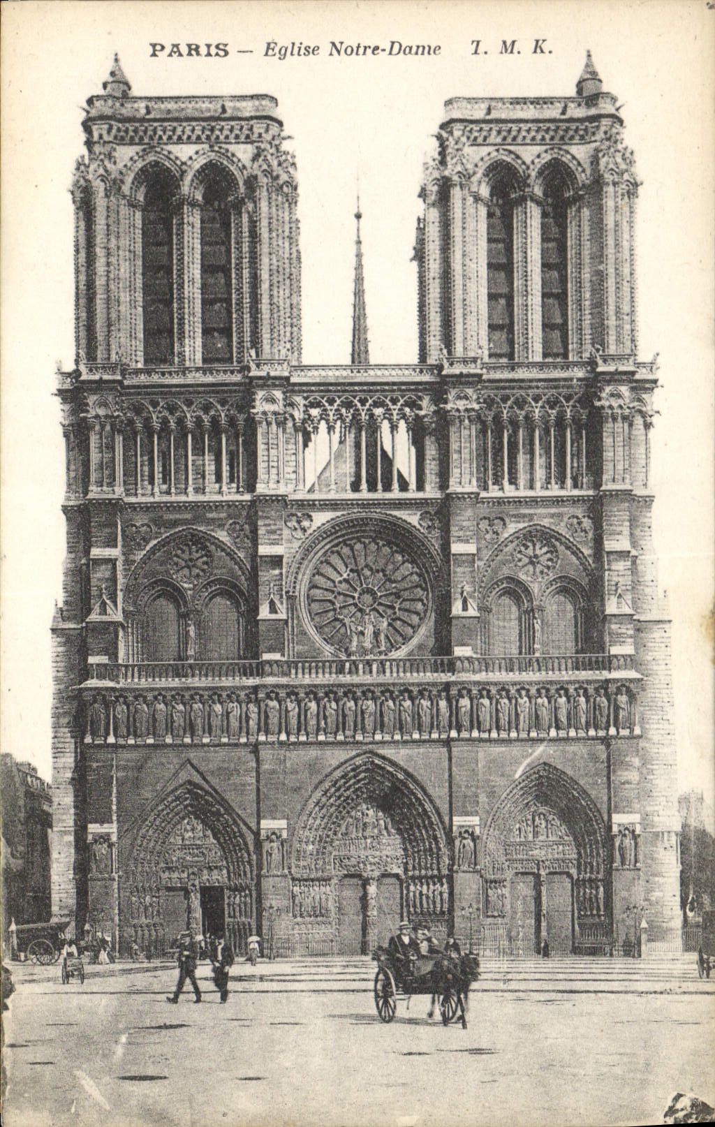 CPA Paris Eglise Notre Dame