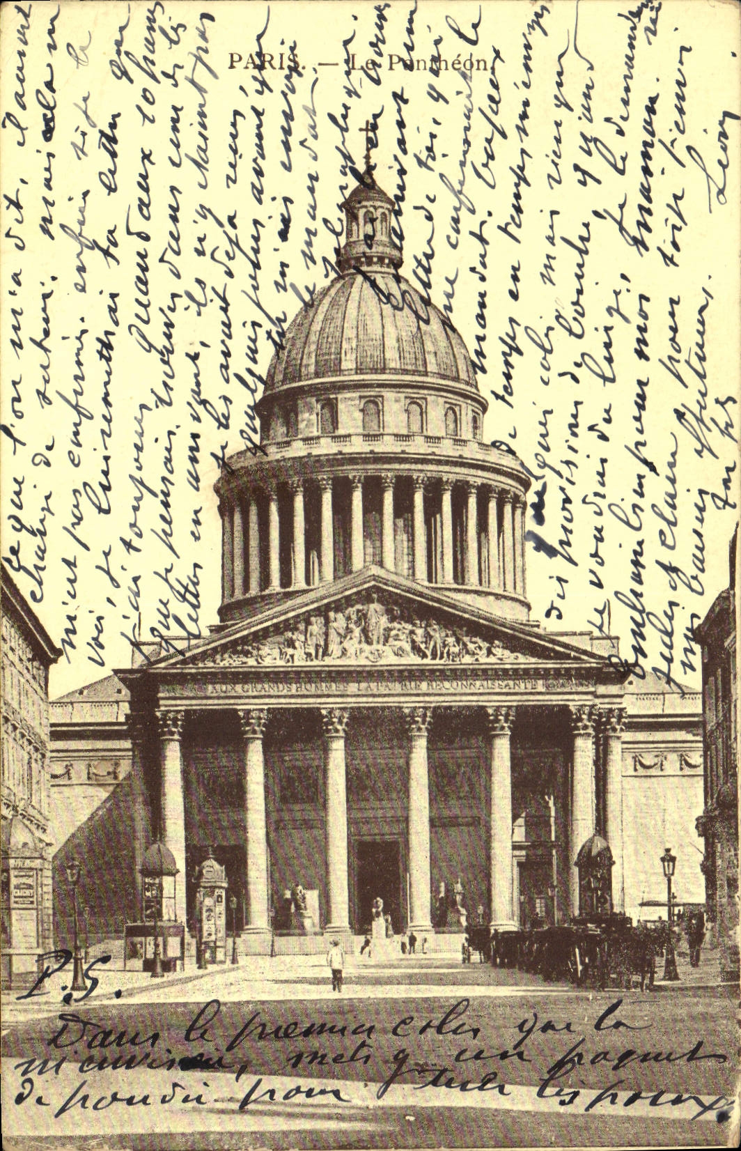 CPA Paris Le Pantheon 