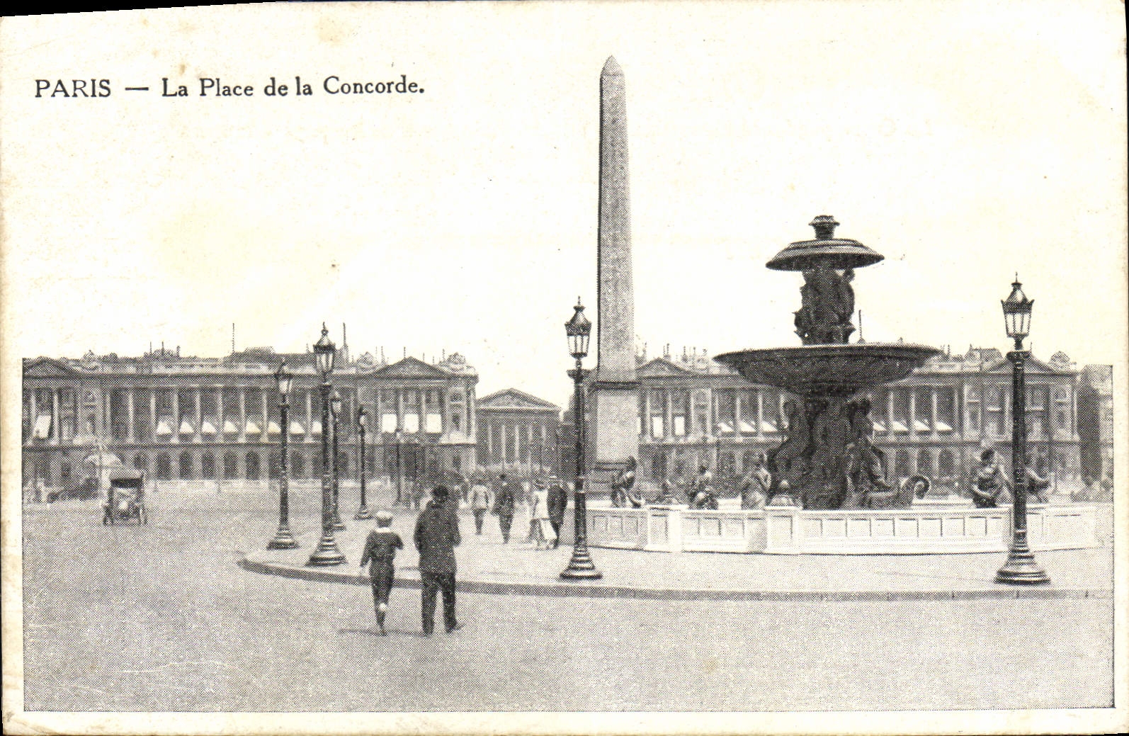 CPA Paris La Place de la Concorde 