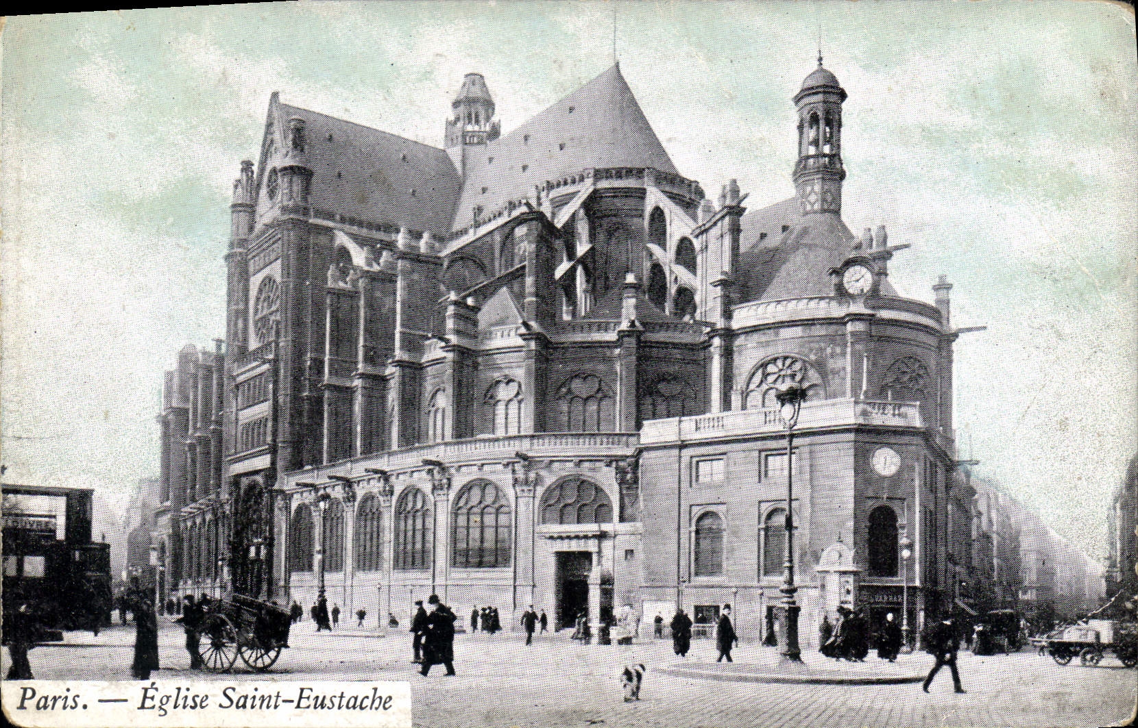 CPA Paris Eglise Saint Eustache 