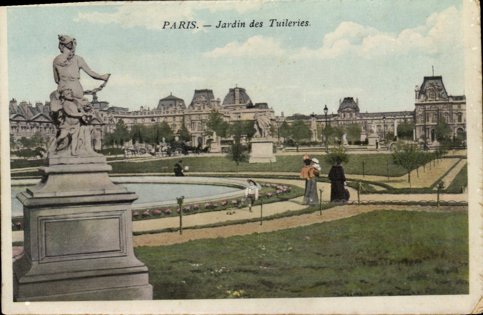 CPA Paris Jardin des Tuileries 
