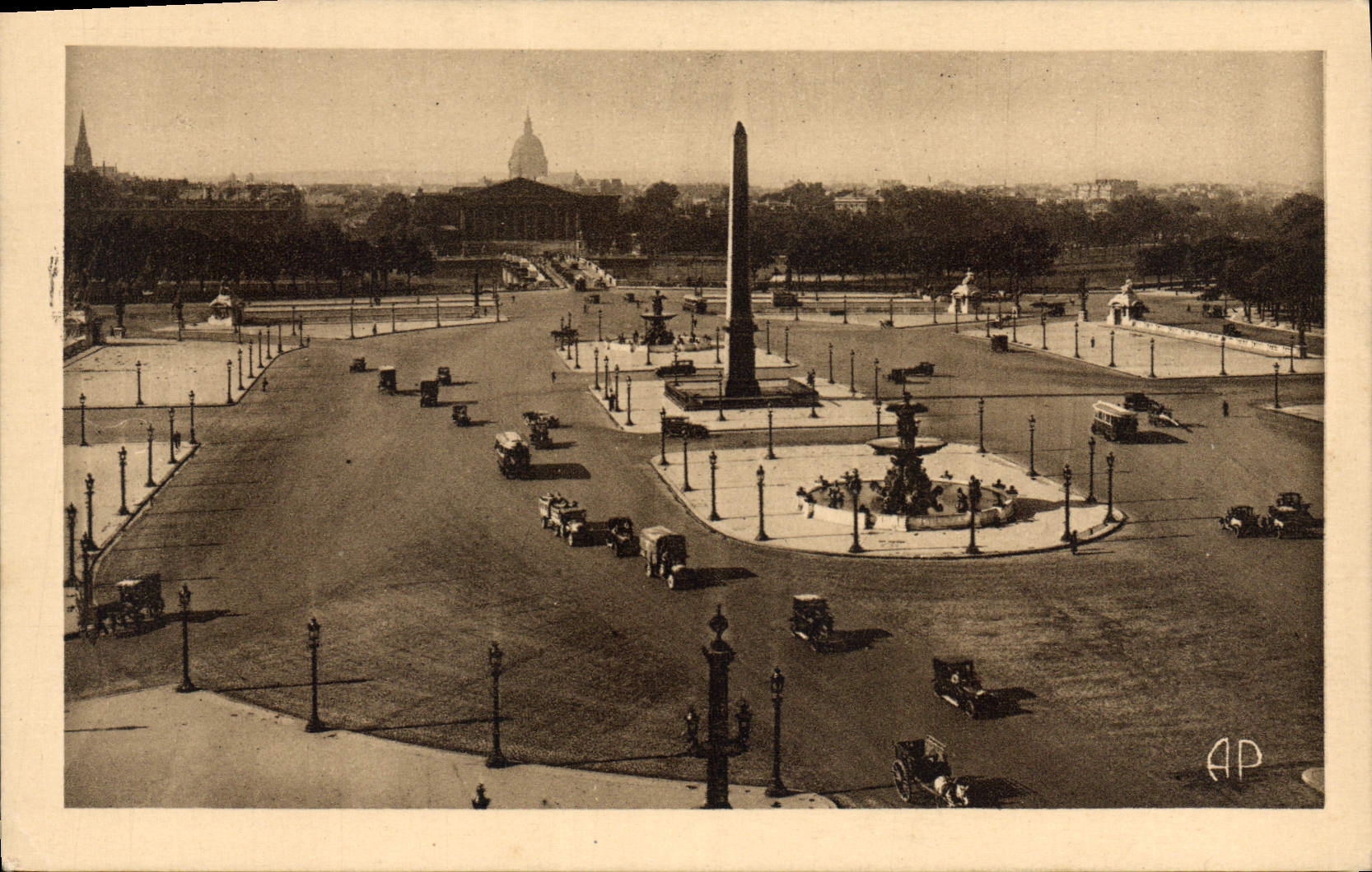 CPA Paris Place de la Concorde 
