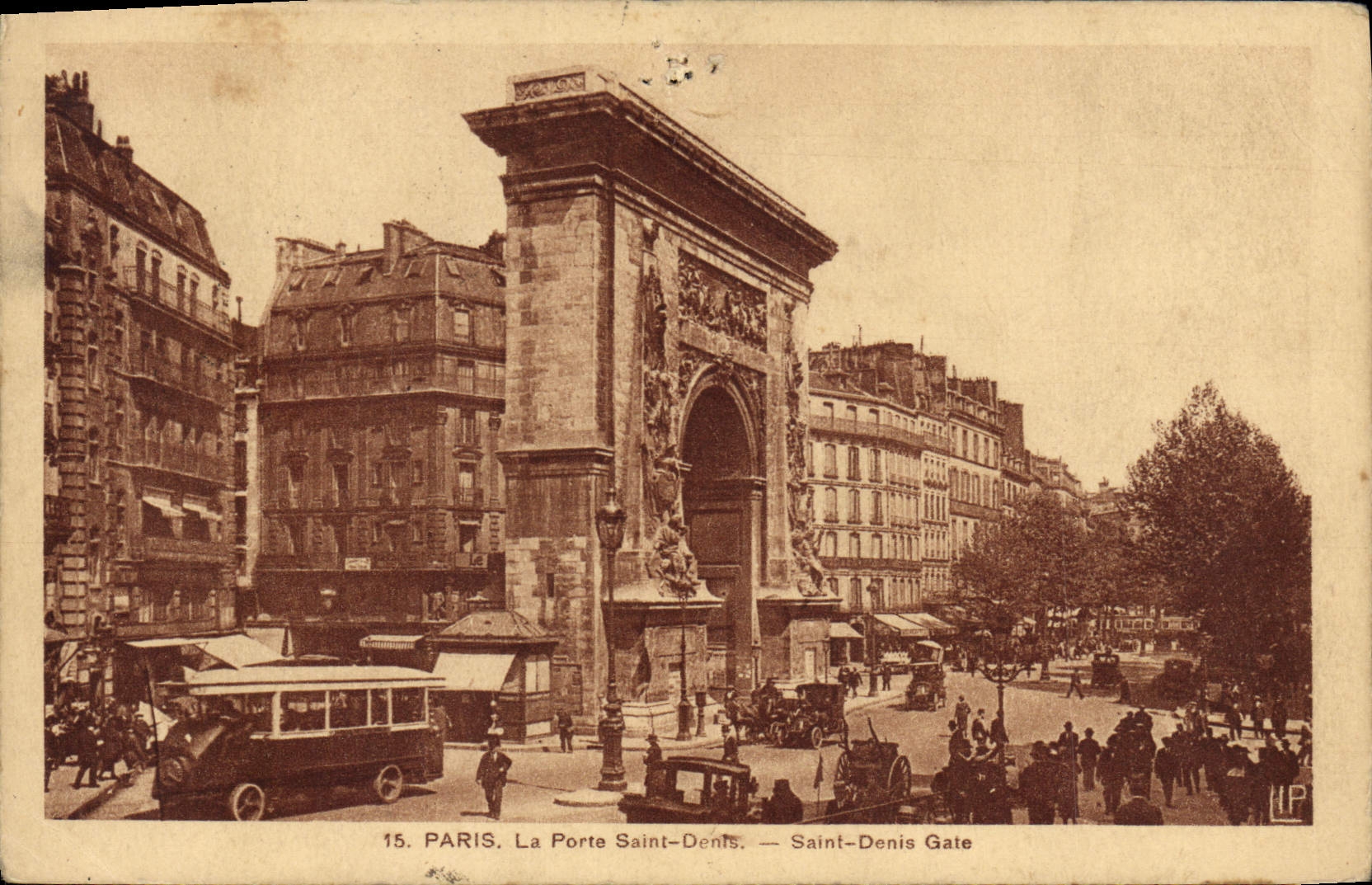CPA Paris La Porte Saint Denis 