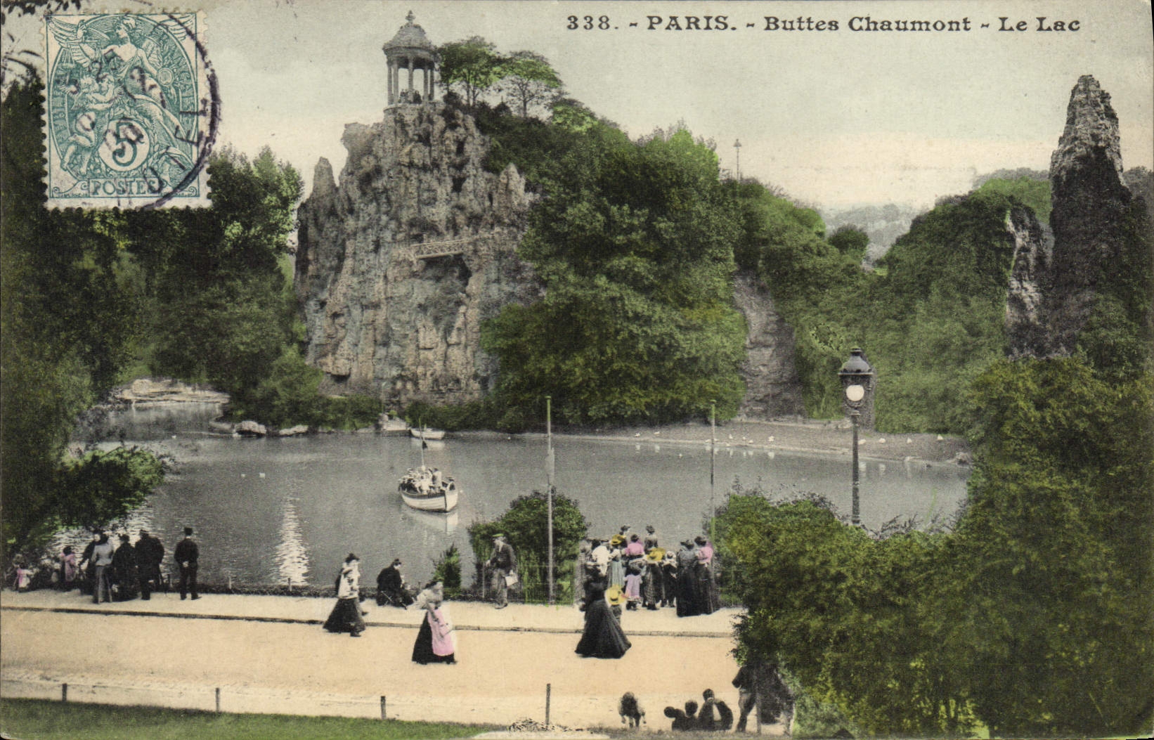 CPA Paris Buttes Chaumont 