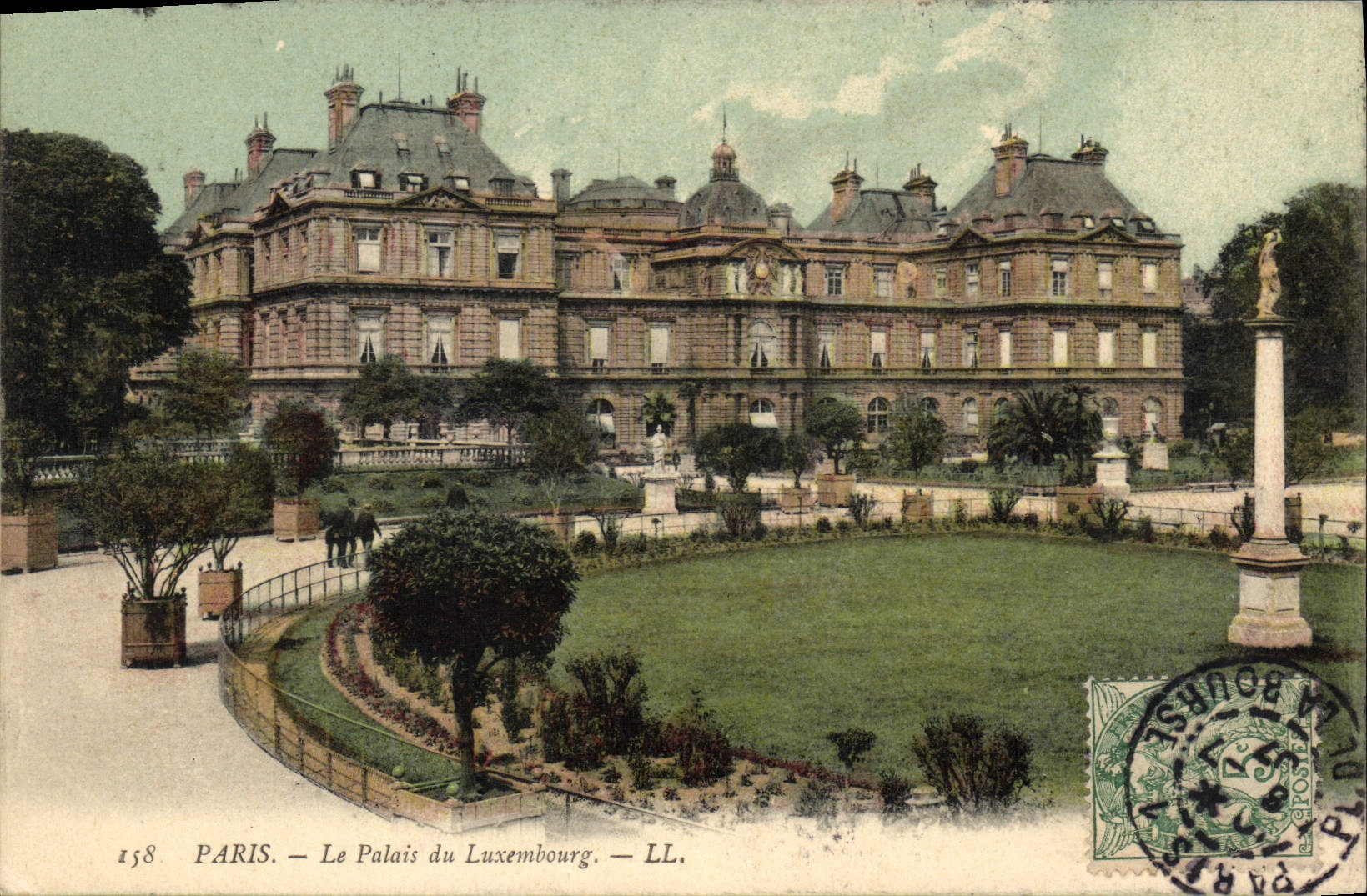 CPA Paris Le Palais de Luxembourg 