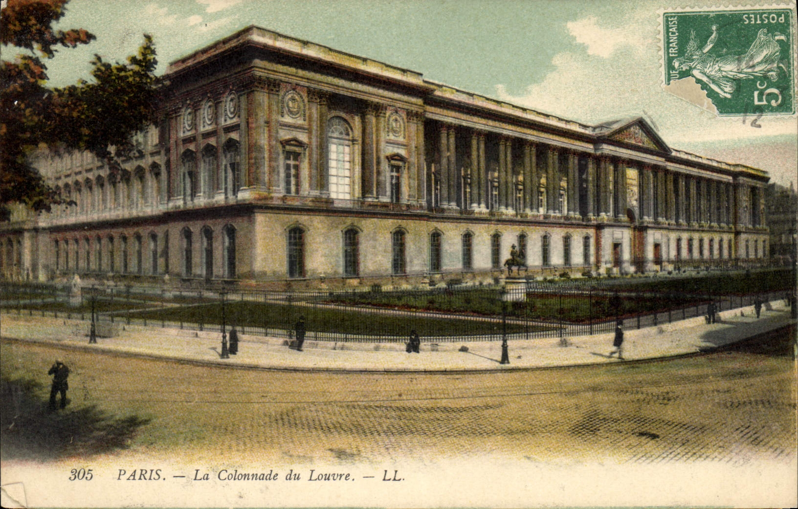 CPA Paris La Colonnade du Louvre 