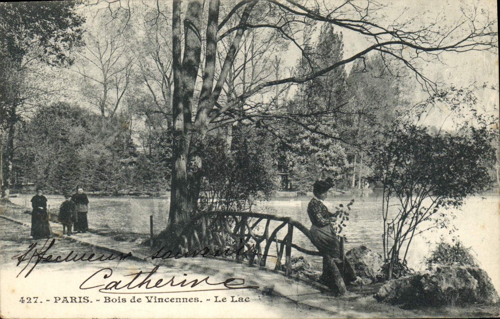 CPA Paris Bois de Vincennes Le Lac 