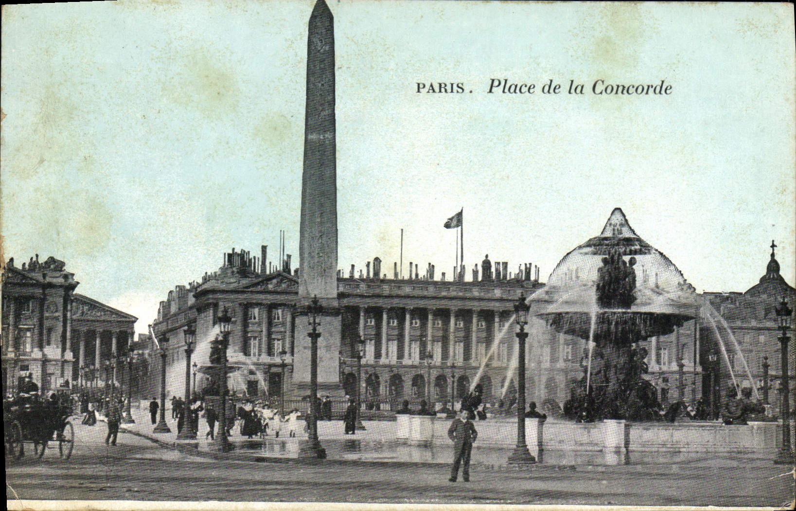 CPA Paris Place de la Concorde