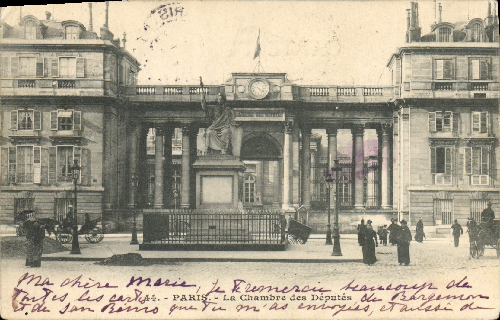 CPA Paris La Chambre des Deputes