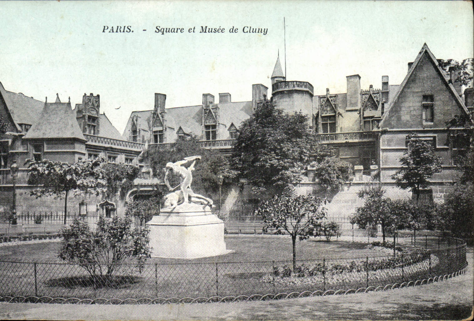 CPA Paris Square et Musee de Cluny 